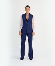 Load image into Gallery viewer, Single-Breasted Two-Pieces Suit Corset Details and Balloon Sleeves
